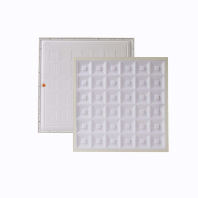 42W Recessed Square 600x600 Backlit Grille LED Light Panel 4100K CCT for Modern Design