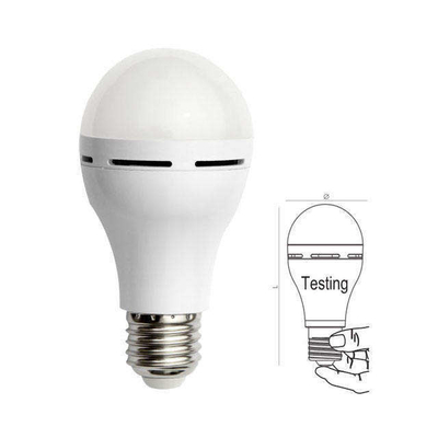 Rechargeable 7w E27 B22 Led bulb lamp for emergency lighting in 6000K Daylight Alert