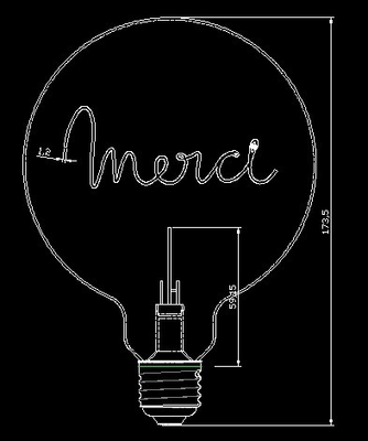 IP44 Unique Design Metal Home Decor DIY Holiday Filament Bulb Vintage LED Table Lamp