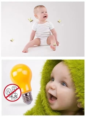 Bug Repellent Lighting LED Bulb 530-590nm for AC 120/230V Input Voltage Keep Bugs Away