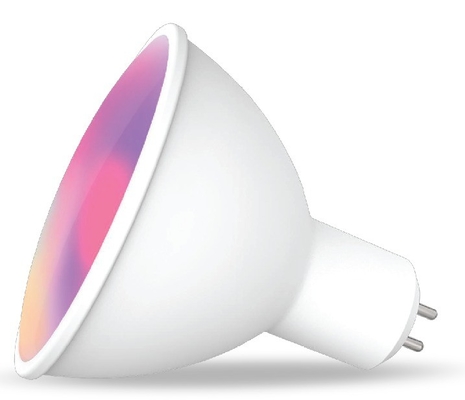 Application Controlled Gu10 Intelligent Spotlight Bulb with 85lm/w Luminous Efficiency