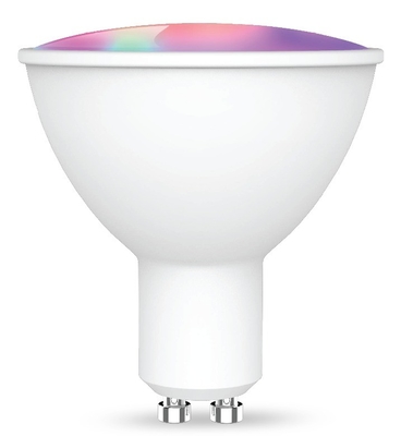 Application Controlled Gu10 Intelligent Spotlight Bulb with 85lm/w Luminous Efficiency