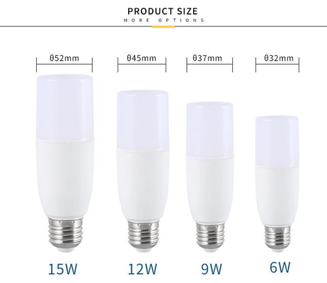 E27 PLC G24 5W 7W 9W 15W LED Stick T Bulb 3000K/4000K/6500K with 1400lm and High CRI