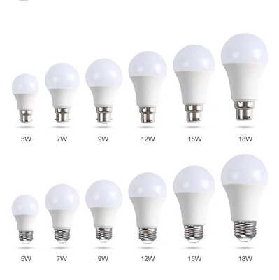10W/12W Dimmable A19/A60 E27/B22 Led Bulb 2700K 6500K for Working Temperature -10 50C