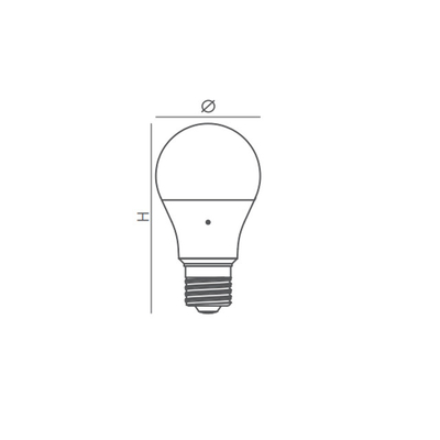 Lighting and circuitry design DC12V 2W 4W 5W A60 LED Solar Bulb with E27/B22 Base