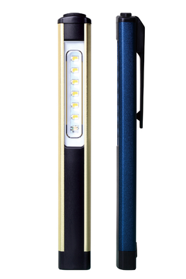 OEM LED Torch Light Pen Light with SMD Brightness and LCD Screen Electricity Display