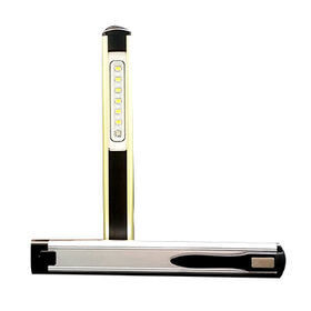 OEM LED Torch Light Pen Light with SMD Brightness and LCD Screen Electricity Display
