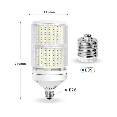 E27 E14 B22 E39 E40 Warehouse Lamp 100lm/w LED Corn Bulb with High Luminous Efficiency