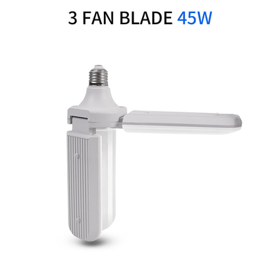 45W/60W LED 3/4 Foldable LED Fan Lamp for Morden Style and 15000 Working Lifetime