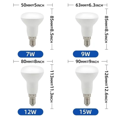 Manual Button R39/R50/R63/R80 High Lumen LED Bulbs for Brightness and Energy Saving