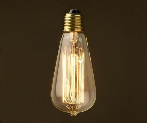 AC Power Supply LED Filament ST58 ST64 Bulb for Customized Energy Saving Home Lighting