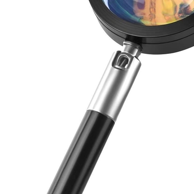 Table Lamps 90 Degree Rotation Rainbow Projection LED Light for Customer Requirements