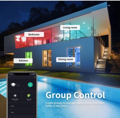 Dimmable GU10/MR16 Smart Wifi Voice Control LED Spot Light 30000 Hours Working Time