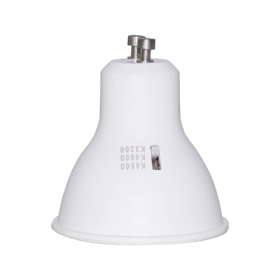 CRI 80 6W 120D GU10 Dimmable LED Spotlight with Multi CCT Selection 3000K/4000K/6500K