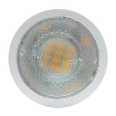 Plastic Aluminum Heatsink GU10 Dimmable LED Spotlight Lamps for White Indoor Lighting