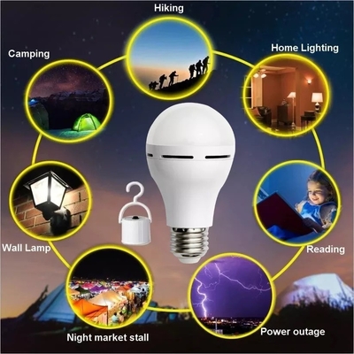 7W/10W LED Emergency Rechargeable E27/B22 Bulbs with Adjustable Brightness Support