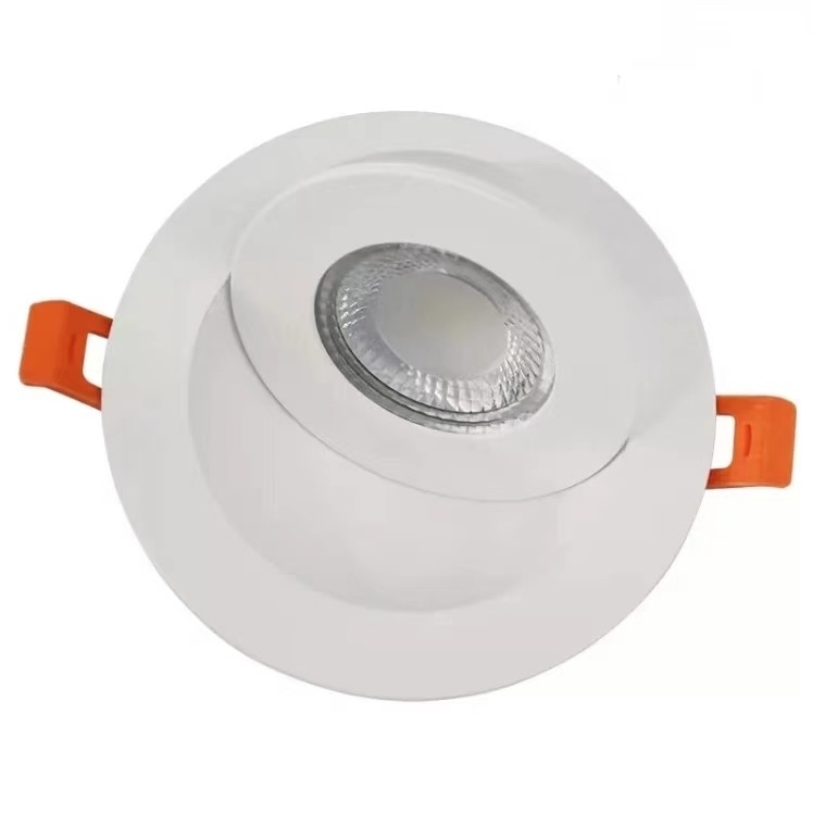 Home Office 5W 360D Beam Angle Recessed LED Downlight with 80 Ra CRI and Sleek LED Design