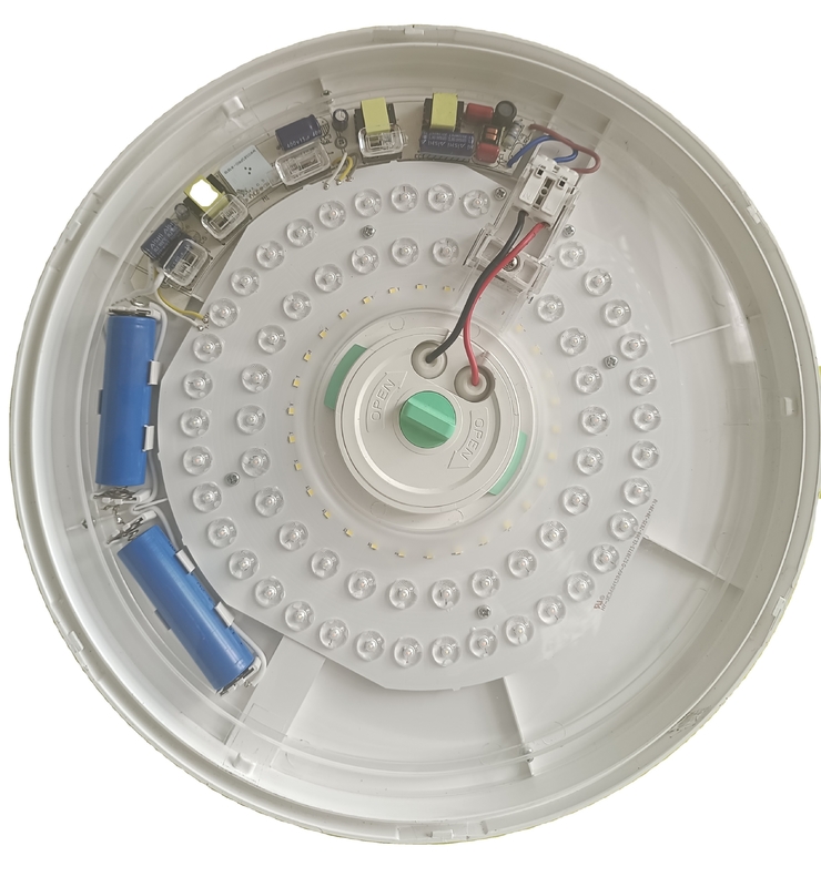 80lm/w Switchable Colours LED Ceiling Lights with Lithium Battery and Radar Sensor