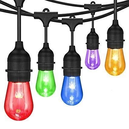 Decoration Rgb S14 Led Holiday String Light For Multicolored LED Frequency 50Hz/60Hz