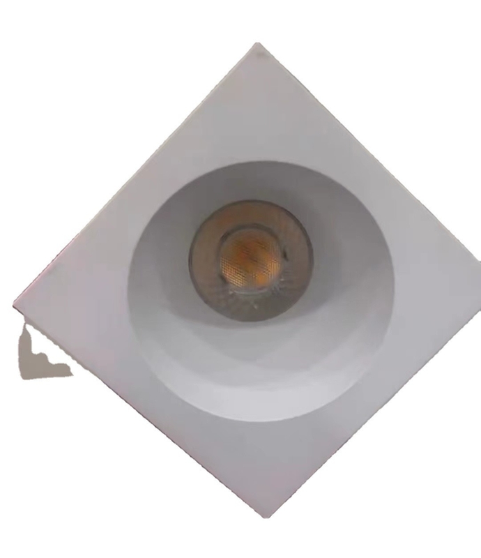 Single Head COB Spotlights Ceiling Downlight 6W 3000K-3400K-4000K 3CCT Square Anti-glare