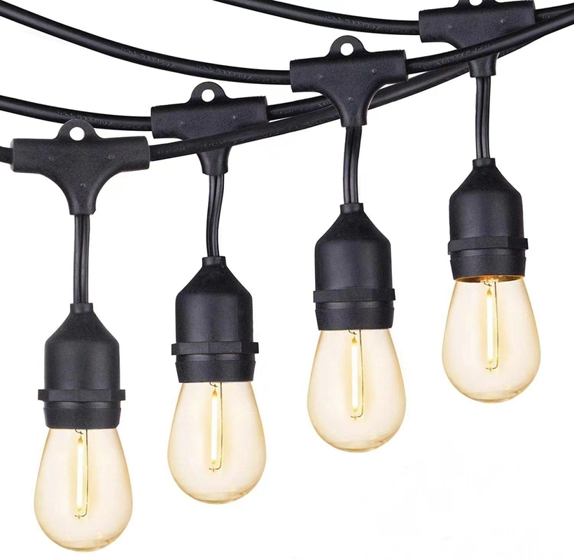 Waterproof IP65 LED Bulb String Hanging Light for Festive Atmosphere and Decoration
