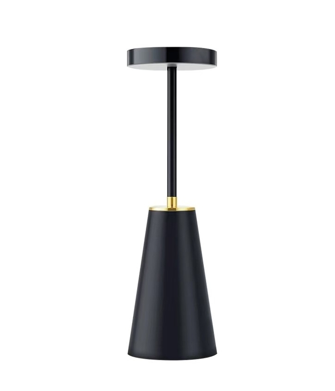 Metal Nightlight Bedside Lamp Wireless Rechargeable Table Lamp for Bedroom Decoration