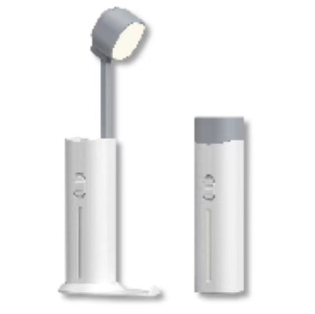 Portable LED Desk Lamp 5W Rechargeable Table Lamp with Support Dimmer and Light Source