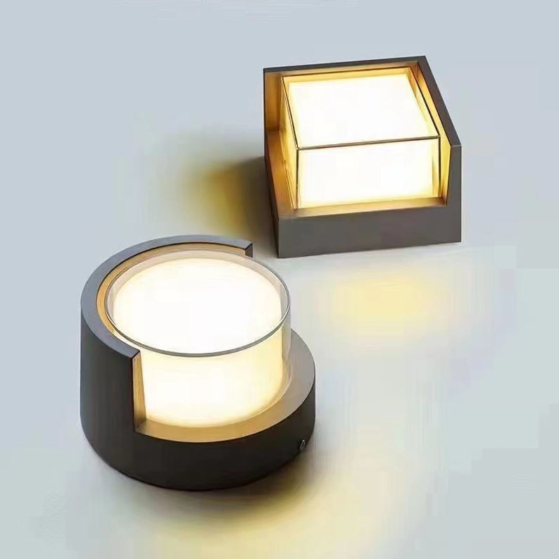 Color Temperature 5000K LED Wall Light Smart IP65 Outdoor PC Material for Party Garden