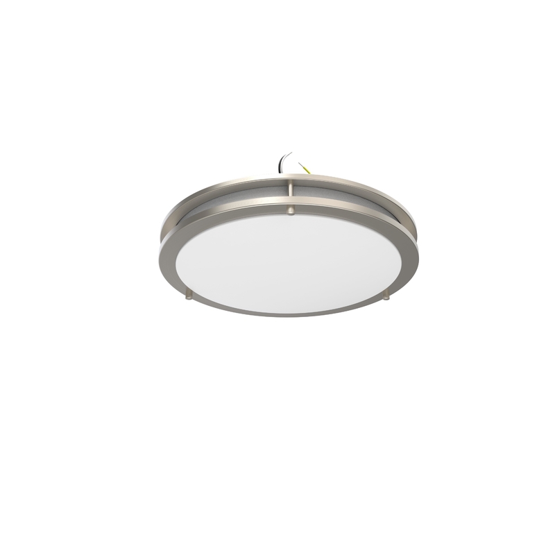 Sample Packing with Customer Logo 16inch 25W LED CCT Selectable Double Ring Ceiling Light