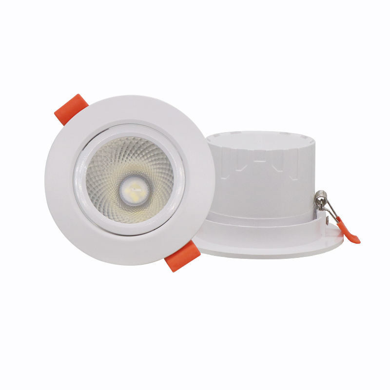 Adjustable Surface Hotel Ceiling Downlight for High CRI Ra 80 LED Light in Home Office
