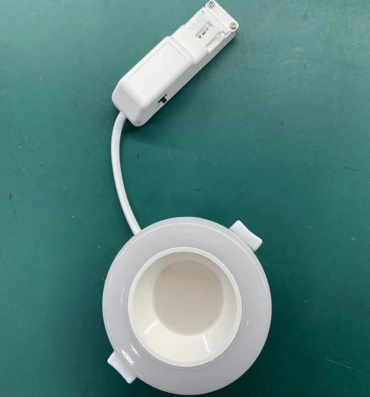 100lm/w 3-Step 2700K-6500K Interior Lighting Muare Recesseini Track Wall Washer Spotlight Led Downlight Ceiling Recessed Cob Down Light