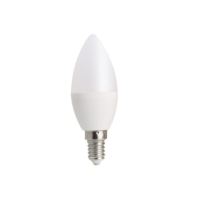 LED Candle Bulb 6W CRI Ra 80-90 High Support Dimmer Customizable E14 Indoor Light