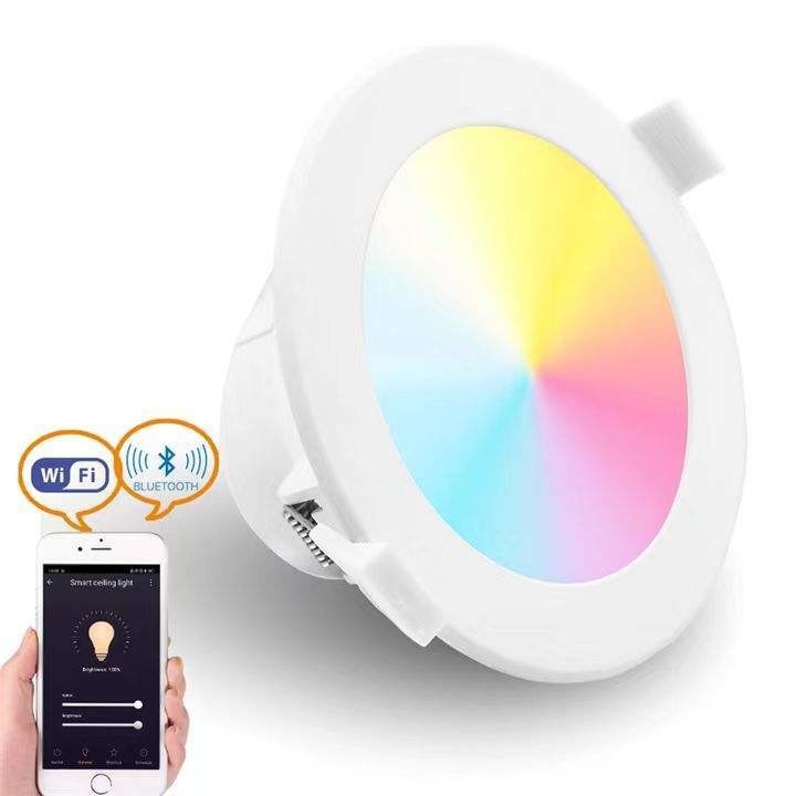 TH0356 Source LED Panellight 18W for Home Office Decoration Dimmable Smart RGB Downlight