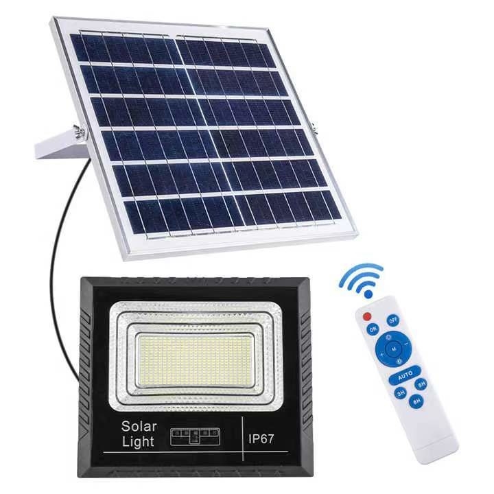Lamp Luminous Flux lm 300lm-800lm IP65 Solar Charging Floodlight for Outdoor Timing Switch