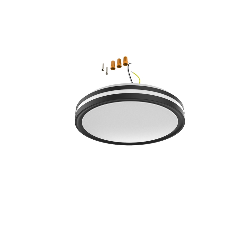Mid-century Modern Style 10inch/13inch/15inch LED Dome Light with 5CCT 2000K Night Light