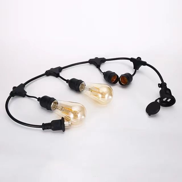 Create a Romantic Atmosphere with G45 T45 ST45 E27 Base Amber Light String 50M Length