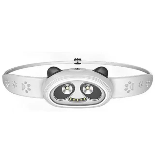 64.5*37*29mm Children's Panda Cartoon Headlights Safe for Kids' Outdoor Activities