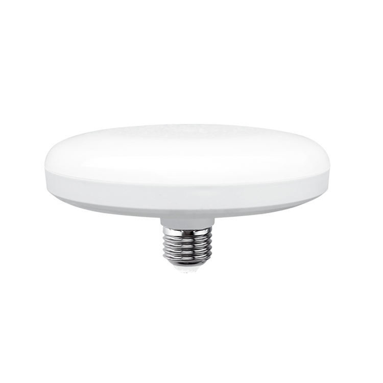 E27 Plastic Aluminum Heatsink LED UFO Bulb Lamp for Long Lifespan of 25000 Hours