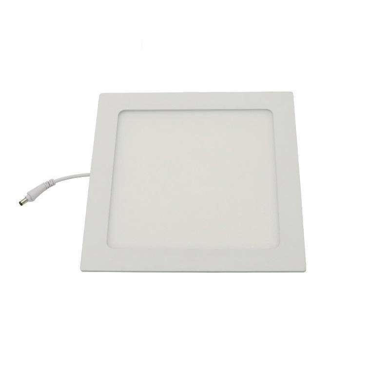 Aluminum 36w 48w 54w Led 600x600 Square Flat Slim Led Backlight Panel Light With Lens 2-
