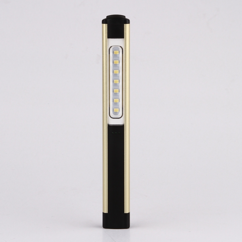 30000 Hours Working Time Bright LED Pen Work Light with Clip USB Rechargeable IP44 Rated