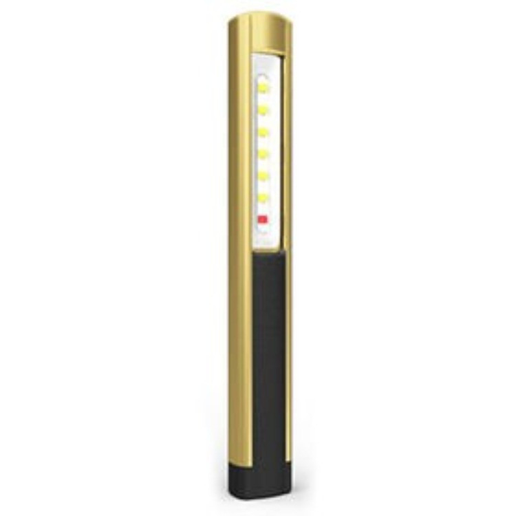 Portable LED Rechargeable Pen Light with Clip and Magnet IP65 Rated DC Power Supply