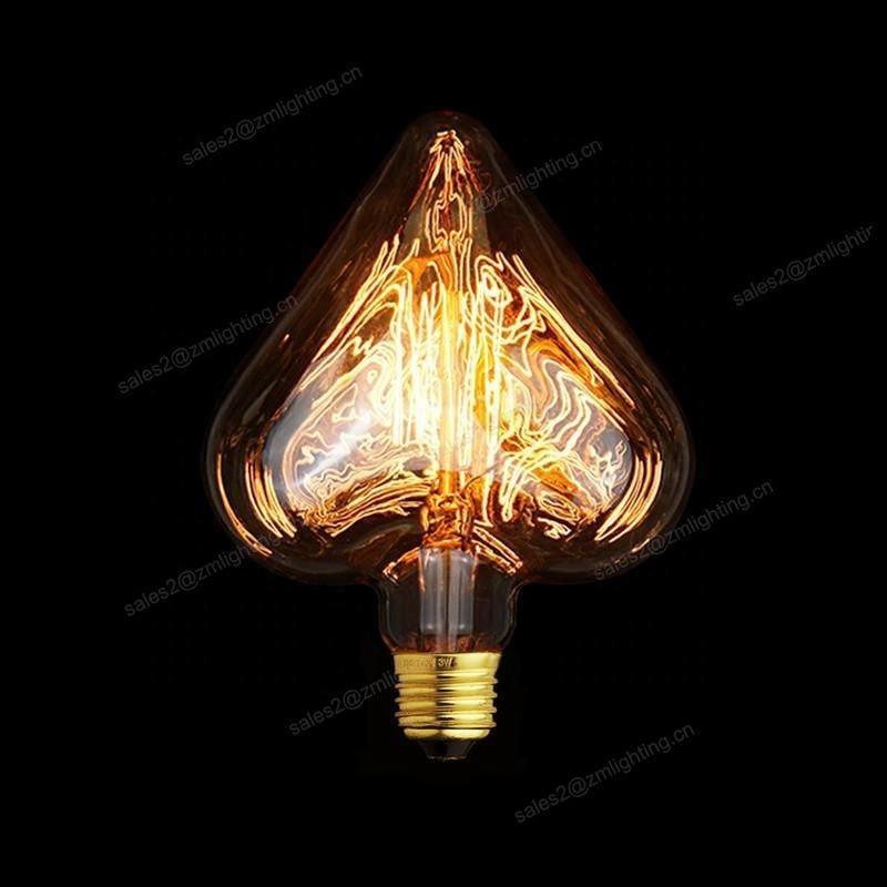 Retro Style Bulb 110v-220v Antique Incandescent Lamp St64 St58 E26 E27 B22 25w 40w 60w