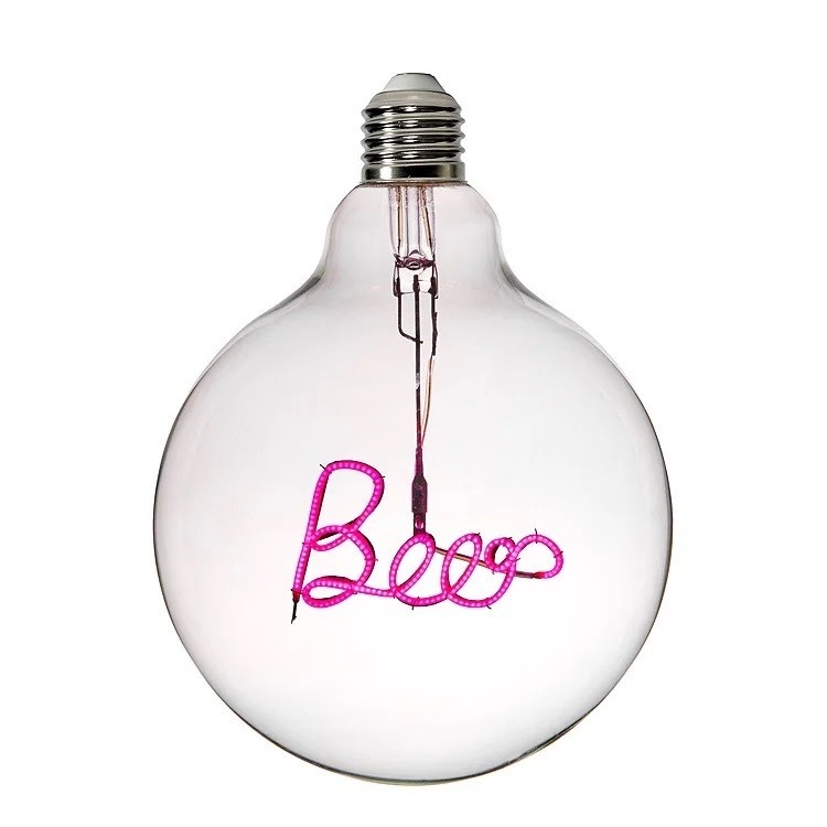 IP44 Unique Design Metal Home Decor DIY Holiday Filament Bulb Vintage LED Table Lamp