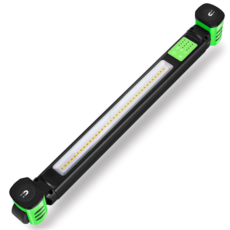 IP80 LED Work Light 1600 Lumen Dual Color Temperature 360 Degree Magnetic and Hook