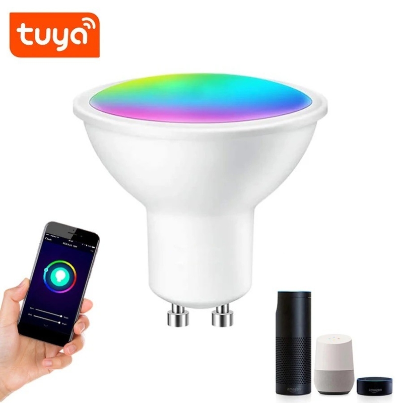 Remote Control Smart WiFi GU10/MR16 Spot Bulb with Google Alexa and Dimming Support