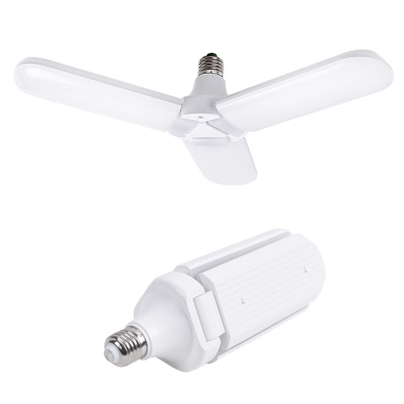 45W/60W LED 3/4 Foldable LED Fan Lamp for Morden Style and 15000 Working Lifetime